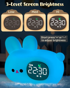 Machine de son de <span class=keywords><strong>veilleuse</strong></span> pour enfants Ready to Rise Sleep Trainer et réveil OK pour les tout-petits et les enfants - Product Image 6