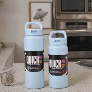 <b>750ml</b>/25oz Outdoor Sports Direct Drinking <b>Water</b> <b>Bottle</b> 304 Stainless Steel Double Wall Vacuum Insulation Adults Thermos - Product Image 6