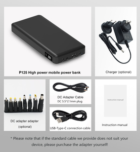 Batterie externe 39200mAh compatible avec les appareils CPAP <span class=keywords><strong>ResMed</strong></span> AirSense 11 et <span class=keywords><strong>ResMed</strong></span> AirMini, port DC5521 et sortie 24V. - Product Image 5