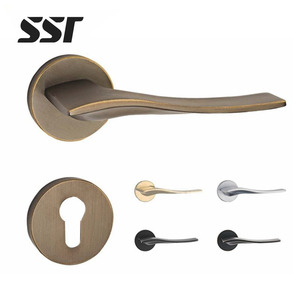 Juego de Manijas de Puerta con Cerradura para Puertas Interiores, Diseño de Fabricante Mayorista con Servicio OEM Estándar SSR - Product Image 3