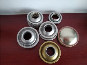 Tùy chỉnh công nghiệp hóa chất sử dụng aerosol có thể đóng gói tinplate phun không khí kim loại <span class=keywords><strong>Cone</strong></span> Dome áp lực thành phần nắp chai mũ - Product Image 6