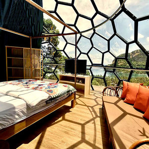 Veranda a cupola in vetro temperato moderna <span class=keywords><strong>per</strong></span> esterni, impermeabile, <span class=keywords><strong>per</strong></span> tutte le stagioni, con vista sulle stelle, molto richiesta. - Product Image 2
