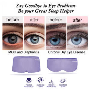 Kingworth หน้ากากเจล<span class=keywords><strong>ตา</strong></span>เย็นบำบัดไซนัสโดยใช้ประคบร้อนเย็น - Product Image 4