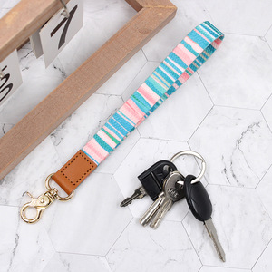 In stock: Printed keychain <b>lanyard</b>, colorful webbing wrist strap, <b>key</b> chain, anti-lost phone <b>lanyard</b>. - Product Image 4