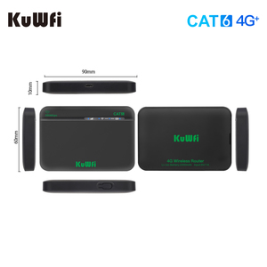 <span class=keywords><strong>Dual</strong></span>-Band KuWFi 4G LTE Roteador <span class=keywords><strong>WiFi</strong></span> Cat6 Portátil <span class=keywords><strong>WiFi</strong></span> Global Suporte <span class=keywords><strong>SIM</strong></span>, para Trabalho Remoto Viagem Backup Internet - Product Image 6