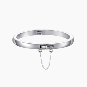 Brazalete de Acero Inoxidable Personalizado para Bebé en Existencia - Product Image 2