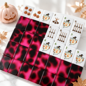 Ensemble <span class=keywords><strong>de</strong></span> Mahjong Américain <span class=keywords><strong>de</strong></span> Luxe Personnalisé en Acrylique - Vente en Gros, Approvisionnement Direct Usine avec Emballage Cadeau pour Soirées Ludiques - Product Image 4