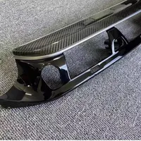 Panneau de commande central en fibre de carbone véritable, garniture intérieure en fibre de carbone pour BMW Série 5 G30 G31 G38, remplacement de l'intérieur de la voiture