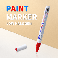 Marqueur permanent SP511 à pointe moyenne 2,0 mm pour usage industriel, encre indélébile, imperméable, faible teneur en halogènes, pour dessin sur métal et plastique