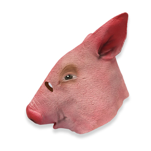 Máscara Facial Completa de Látex de Cerdo Personalizada, Divertida y Aterradora para Adultos, para Halloween y Navidad, Disfraz de Animal para Fiestas - Product Image 5