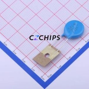 STE14D681K1EQ0FQT0R0 <b>Varistor</b> Through hole Component (THT),P=7.5mm Resistor 1.12kV 560V 420V - Product Image 1