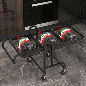 Hot Bán Có Thể Điều Chỉnh Góc Lưu Trữ Nhà Bếp Giá Với Bánh Xe Phổ Hộ Gia Đình Trái Cây Và Rau Lưu Trữ Giá - Product Image 6