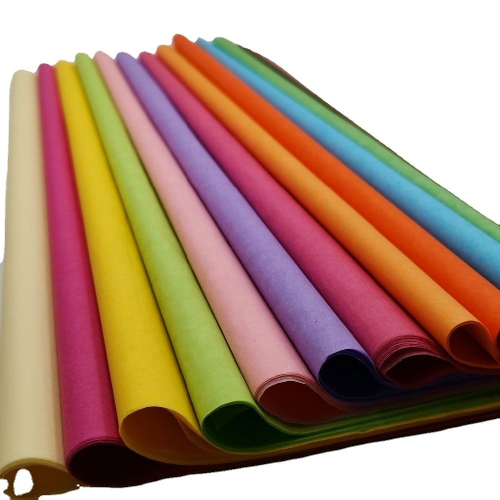Custom Wholesale Color DIY Gift MG/MF Wrapping Tissue Paper and Board