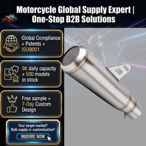 ท่อไอเ<span class=keywords><strong>สี</strong></span>ยรถจักรยานยนต์สแตนเลสขนาด 51 มม. สำหรับรถสตรีทไบค์ พร้อม DB Killer รุ่น R3 Cbr250rr Crf150 Mt03 Mt15 <span class=keywords><strong>Cbr500r</strong></span> XMAX FZ6 - Product Image 1