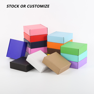 Biểu tượng tùy chỉnh bưu phẩm mạnh mẽ sóng trắng món quà sang trọng b-sáo 3 lớp các tông vận chuyển bao bì gửi thư Hộp giấy carton - Product Image 5