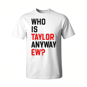 T-shirt avec prénom Taylor, style années 80, t-shirts promotionnels pour qui ? - Product Image 3