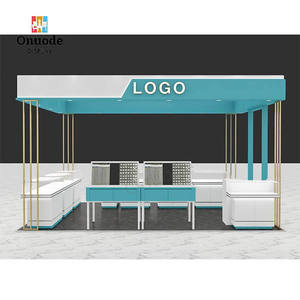 Diseño de Quiosco de Joyería Moderno, Ecológico y Reciclable, Vitrina de Vidrio con Iluminación LED para Centro Comercial o Puesto de Venta Minorista - Product Image 5