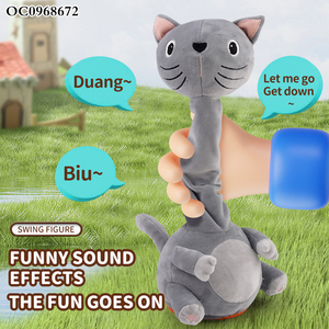 Animales de Peluche, Cactus, Papá Noel, Bailando <span class=keywords><strong>y</strong></span> Cantando, Juguetes Sensoriales para Niños Pequeños - Product Image 6