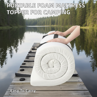 Matelas pliable pour chambre à coucher, fabriqué en Chine, portable, fermeté douce, commande en ligne, matelas en mousse à mémoire de forme