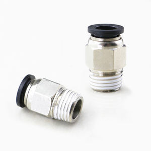 Conector de codo de Unión igual a BSP M5, 1/8, 1/4, 3/8, 1/2, piezas neumáticas de ajuste de aire, codo hembra de 6MM, 8MM, 10MM - Product Image 5