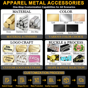 Fibbie per Cintura in Metallo con Strass Personalizzate Senza Minimo d'Ordine dal Produttore, Logo Custom 2D 3D, Fibbia per Cintura e Cinture Western Cowboy con Perle - Product Image 4