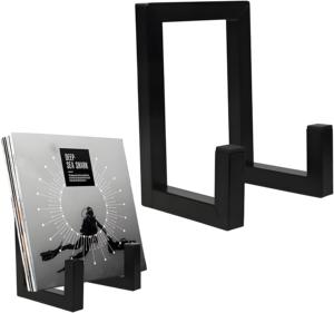 Prix usine <span class=keywords><strong>petit</strong></span> LP support de bureau support <span class=keywords><strong>CD</strong></span> support noir métal moderne présentoir vinyle support de disques - Product Image 5