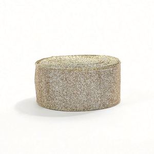 Ruban à bordure filée pour Noël, idéal pour la décoration de sapins, les bouquets de fleurs et l'emballage de cadeaux – Tendance et en promotion - Product Image 1