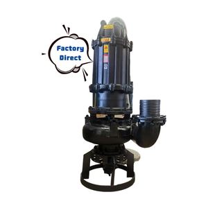 Pompe submersible industrielle durable WQ 380V pour l'aspiration des eaux usées et des boues 220V - Product Image 1