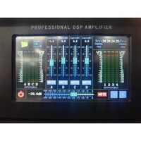 Amplificateur de puissance numérique DSP métallique 4 canaux 4 ohms série LS3 KL avec garantie de 3 ans, connectivité XLR, alimentation Speakon