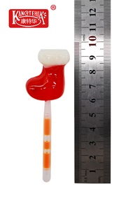 Sucettes lumineuses de Noël, bonbons durs multicolores aux fruits, bonbons durs aux fruits en bâtonnets, emballage en boîte, bonbons durs multicolores - Product Image 4