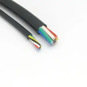 Schlussverkauf hochflexibles TRVV-Kabel 2 / 3 / 4 / 5 / 6 Kern 2,5 mm-Kabel PVC isoliertes geselltes Elektroinstrumentkabel