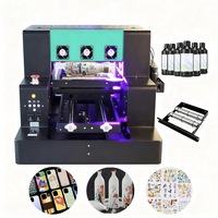 Impresora UV DTF, impresoras de inyección de tinta multicolor A3 A4, máquina impresora UV para funda de teléfono, bolígrafo, cuero acrílico, pegatina de botella de vidrio de madera