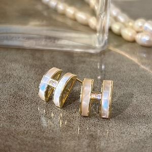 Pendientes de Moda con Letra H, Elegantes Pendientes de Cristal con Letra H en Plata S925 para Aniversario - Product Image 2