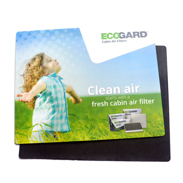 Factory Wholesale Custom 16"x20" PVC Desk Pad Counter Mat Sustainable Full Color Printing 2mm Thickness Tabletop Mat Placemats