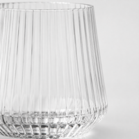 Verre à vin sans pied en plastique PET 12 oz, incassable, transparent comme du cristal, réutilisable, pour mariage, fête, bar, 8 styles, bord doré
