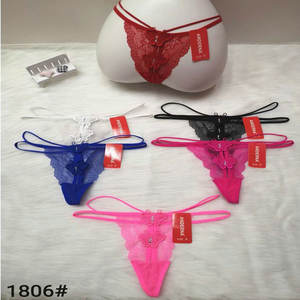 0.54 Dollar <strong>Model</strong> LFK033 Women Lace Panties Stretch T-back Low Rise Hipster Underwear Thongs <strong>G</strong> <strong>String</strong> - Product Image 4