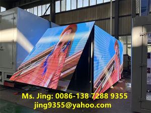 Nouveau design P4 LED Billboard Truck Body 3 Sides LED Boîte publicitaire Diesel Transmission manuelle en vente aux États-Unis - Product Image 4