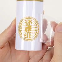 Autocollants de transfert UV personnalisés, étiquettes de luxe imperméables, autocollants de transfert de logo, décalcomanies 3D en vinyle UV DTF, cadeau artisanal
