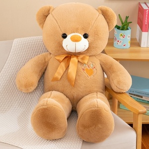 Grande fiocco carino grande orso peluche gigante bambola antistress regalo di san valentino per ragazze <span class=keywords><strong>e</strong></span> bambini - Product Image 6