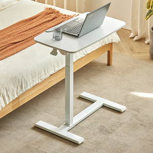 Table pliante multifonctionnelle moderne <span class=keywords><strong>et</strong></span> compacte, idéale comme table TV, table à <span class=keywords><strong>manger</strong></span>, bureau d'apprentissage réglable en hauteur, table de chevet ou table paresseuse - Offre spéciale - Product Image 4
