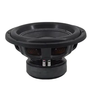 12" 15" 800Watt Max Power Dual 4 Ohm Subwoofer Speaker for Car 1275-118-4 with 1000W RMS 12V Voltage Paper Cone Foam Surround