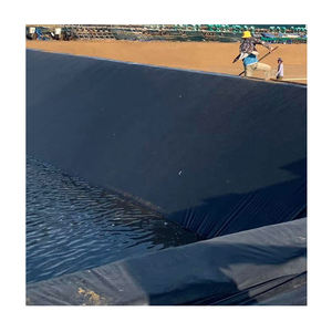 Modern Design 1,5mm 2mm Zwart Groen HDPE LDPE Anti-UV 50m 5 Jaar Garantie Geomembranen Waterdichte Vijverfolie Dam Visbak - Product Image 6