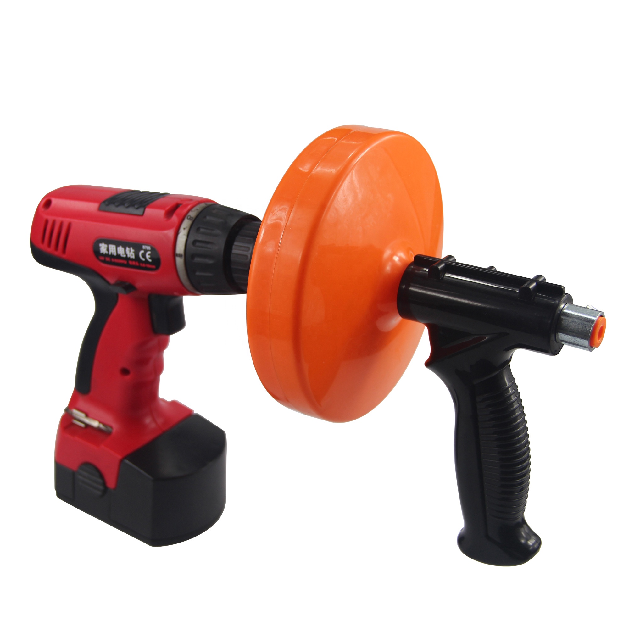 Горячая Распродажа, портативный ручной инструмент для дренажа труб, машина для очистки труб для туалета, ванной, кухни