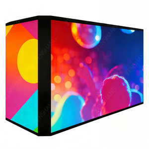 Écran LED DJ portable pliable GOB avec flight case anti-choc, approvisionnement mondial pour événements, locations et bars - Product Image 1