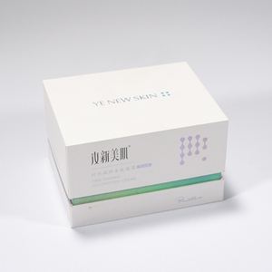 Wholesale Custom Empty Paper Box For Candle Jar Luxury 2 Piece Candels Gift Box Set Packaging With Ribbon Decorative