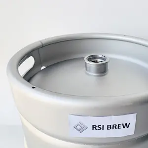 US Standard 1/2bbl Stainless Steel Beer Barrel 15.5gallon draft beer keg for sale