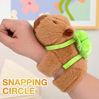 Adorable bracelet en peluche Capybara, bracelet à clipser, bracelet en peluche, animal en peluche Kawaii, bracelet pour enfant, jouets amusants