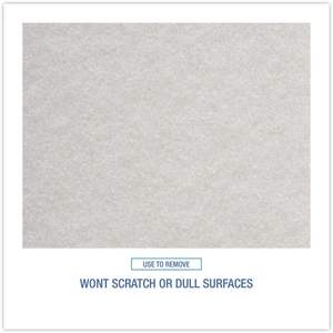 Boardwalk 98BWK LD 6 pulgadas. X 9 pulgadas Estropajo de Limpieza Ligero - Blanco, Hecho de Poliéster para Limpieza del Hogar y Lavado de Platos, 20 Unidades por Caja - Product Image 6