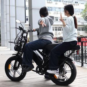 دراجة كهربائية X80 Pro V20 Pro بمقعدين من مستودع الاتحاد الأوروبي، دراجة كهربائية Velo Electrique، دراجة كهربائية VOMO X80 بقوة 250 واط - Product Image 3
