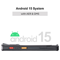 Ordinateur portable mobile T60-5G 5G WIFI-6, terminal de données Android 15, lecteur de codes-barres PDA, écran 6 pouces, 4+64 Go, IP67, 13,56 MHz NFC OCR